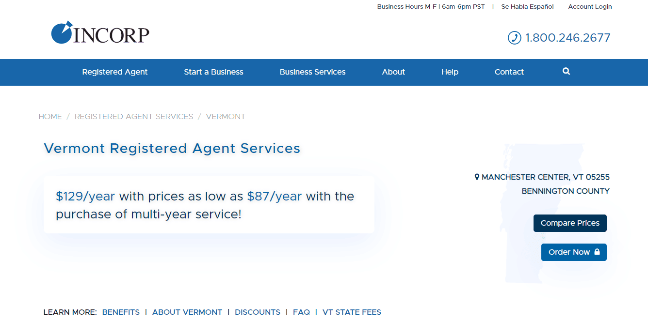 Best Vermont (VT) Registered Agent Services 2023 Reviews