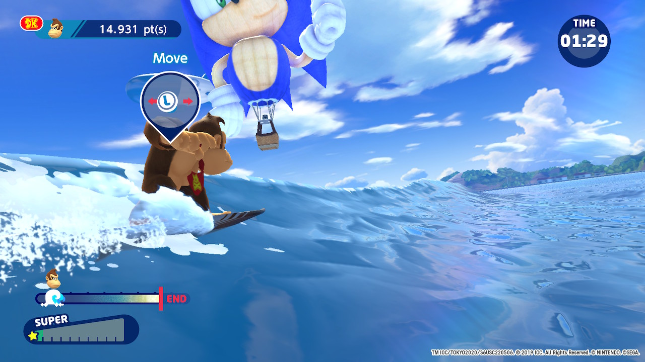 Mario & Sonic at the Olympic Games Tokyo 2020 Review Switch Player