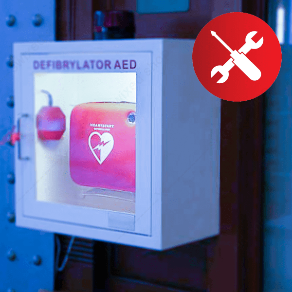 Maintenance and testing of AED defibrillators Swixed SA