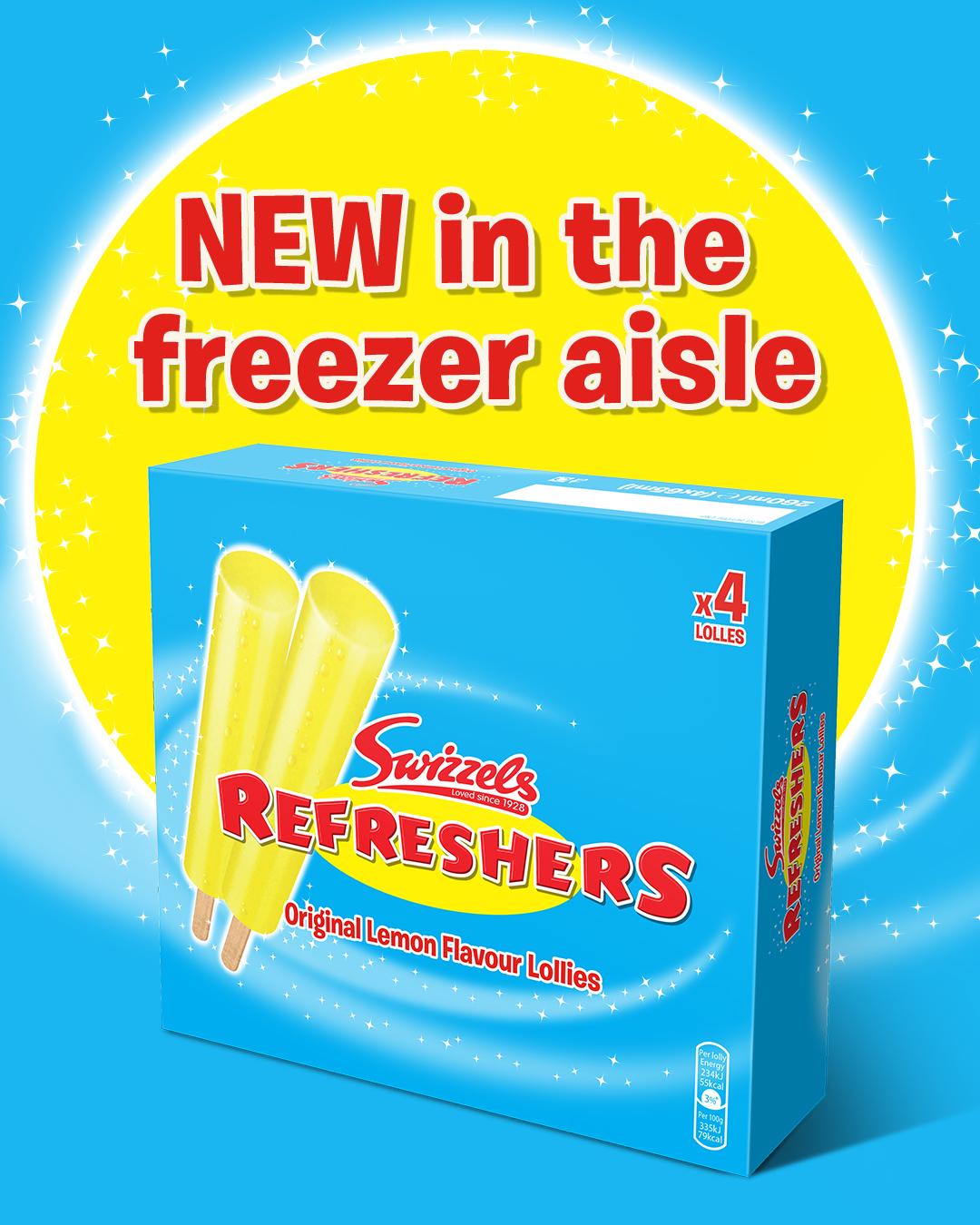 NEW Refreshers Ice Lollies Swizzels