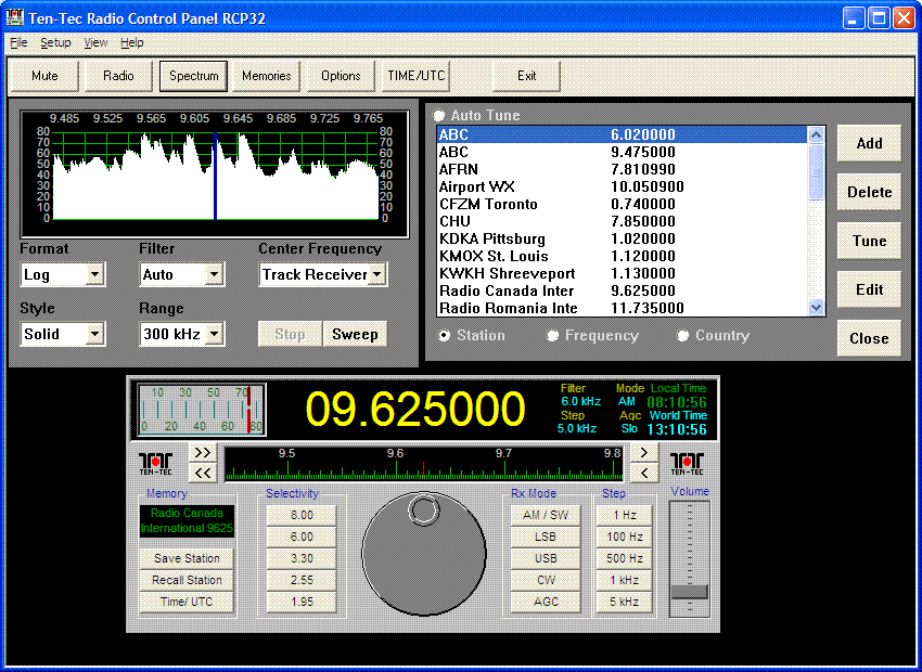 TenTec RX320 and RX320D software gets updated for Windows 7 The