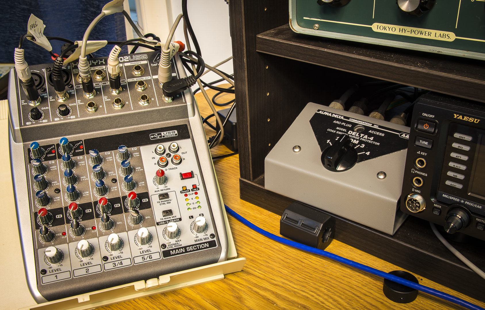 Using A Mixing Console in the Radio Shack The SWLing Post