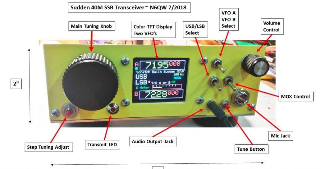 N6QW introduces the Sudden QRP SSB Transceiver The SWLing Post