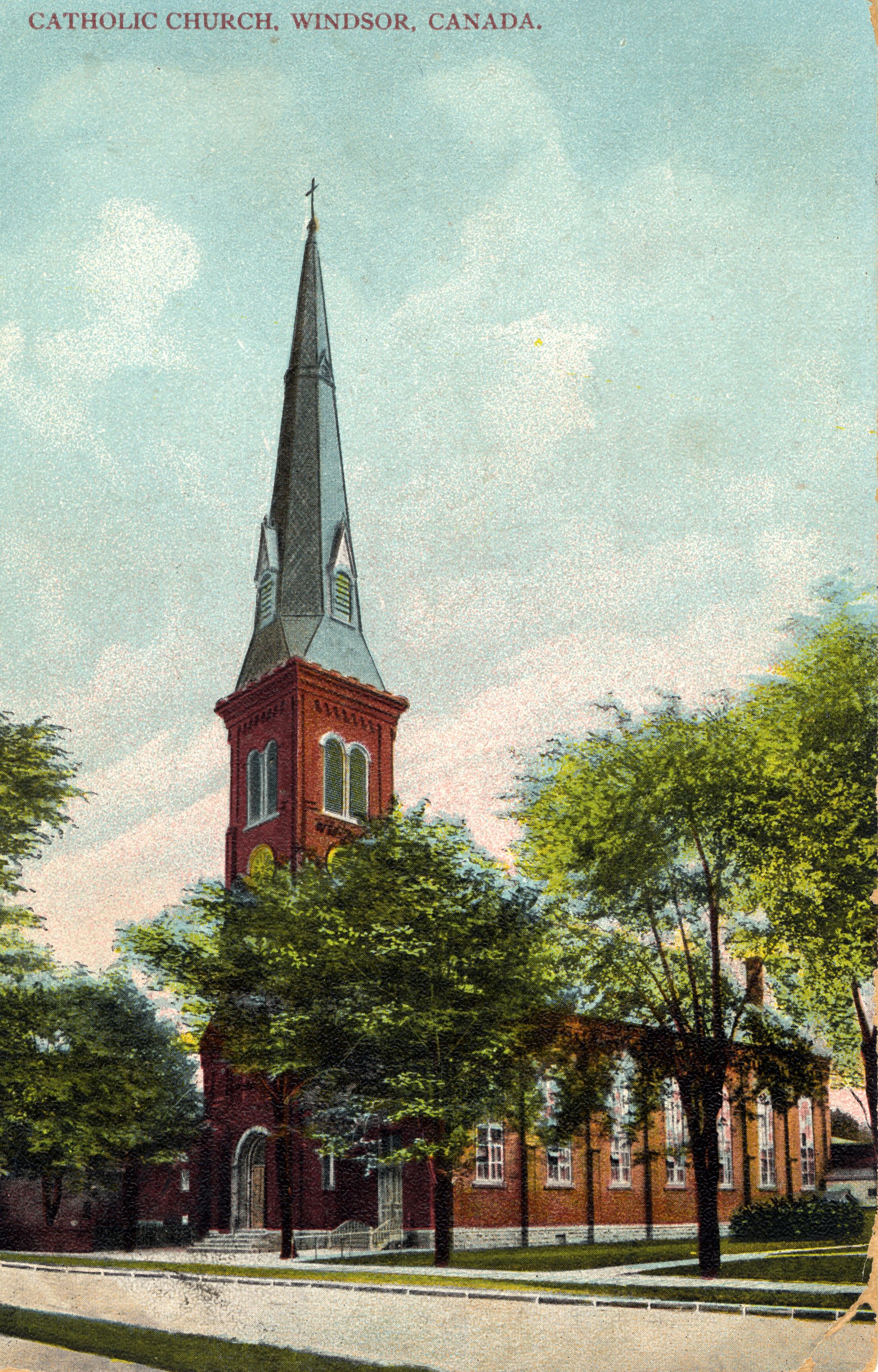 Catholic Church, Windsor, Canada. Southwestern Ontario Digital Archive