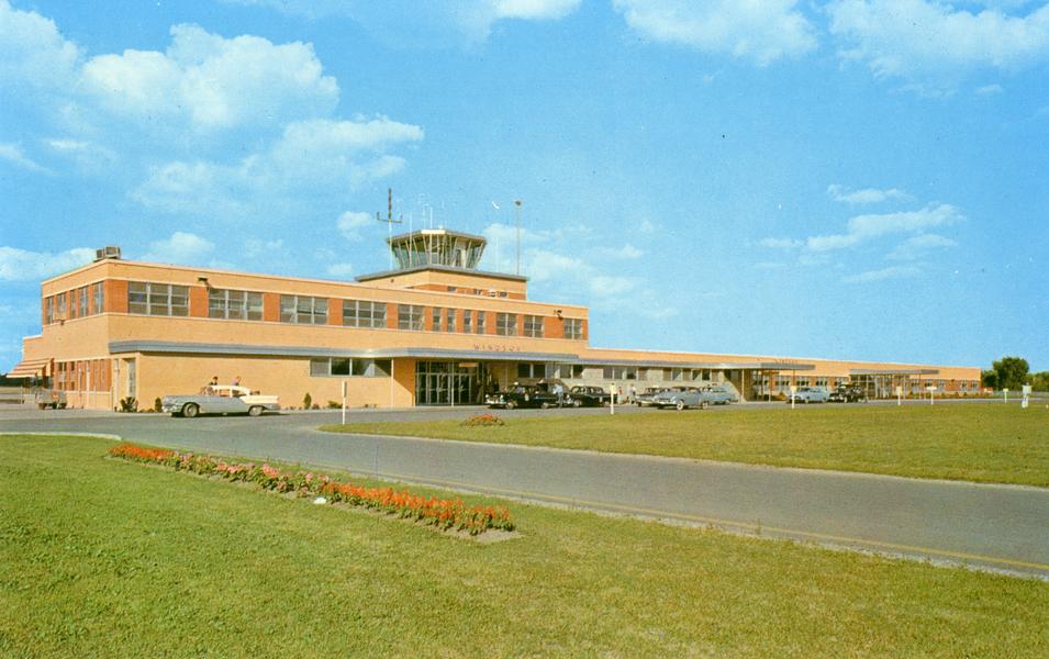 Windsor, Ontario, Airport Southwestern Ontario Digital Archive