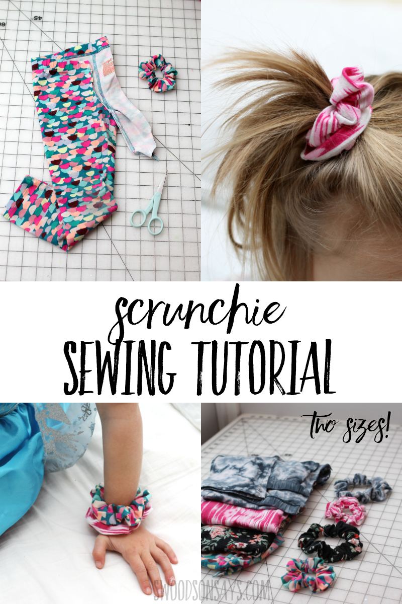 How to sew a scrunchie Swoodson Says