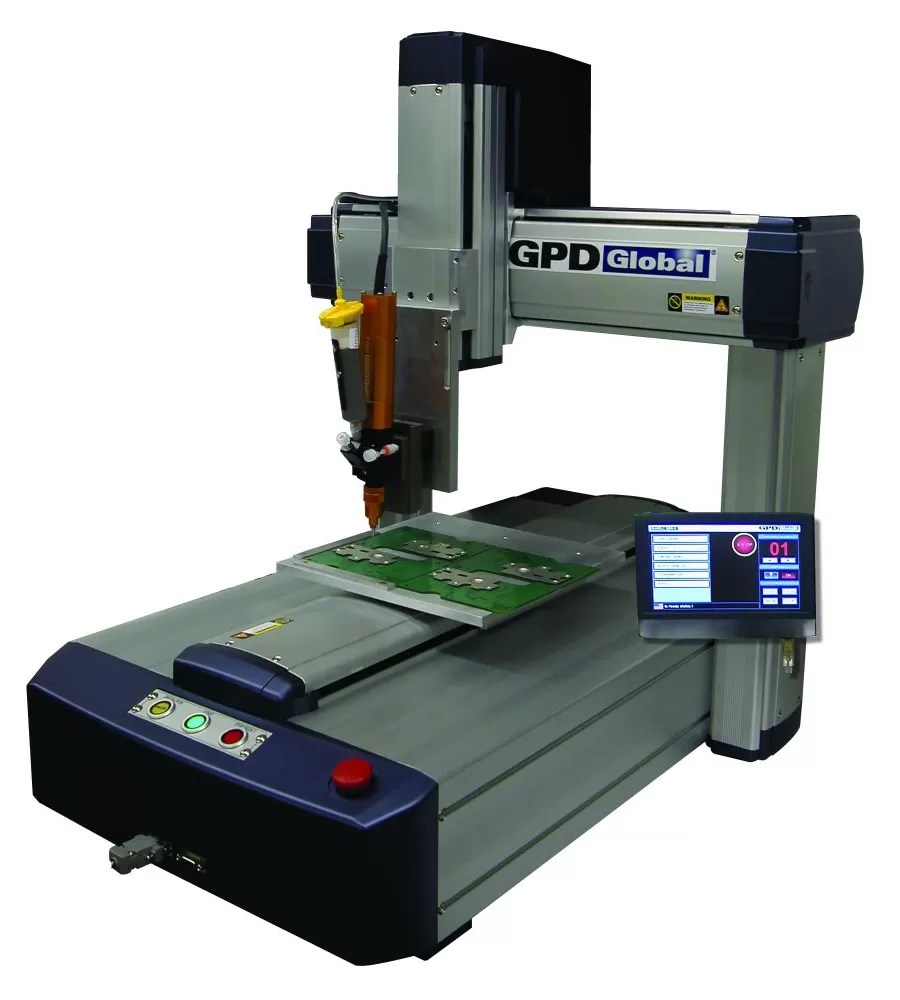 Benchtop Fluid Dispenser Island SW Systems