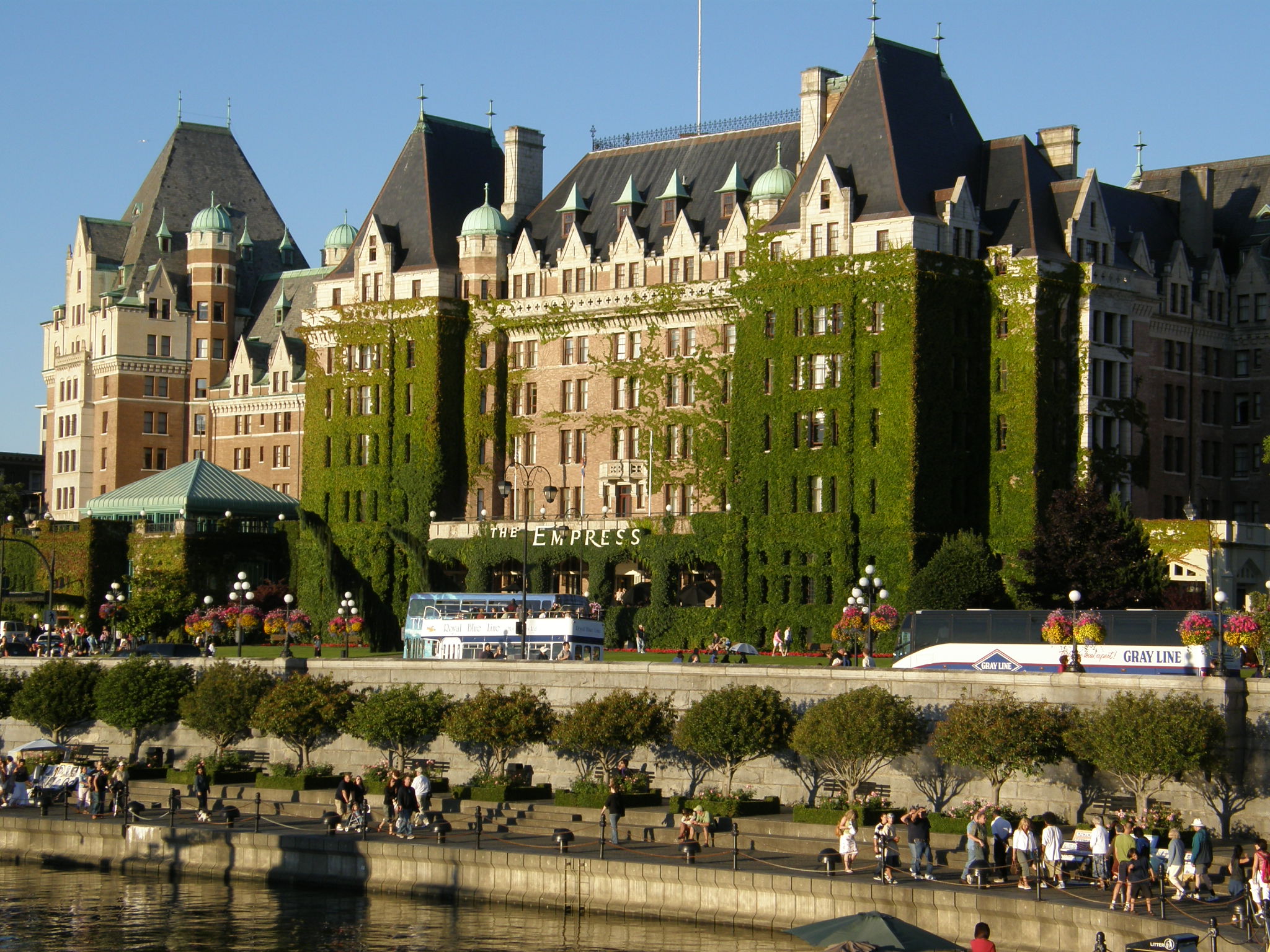 High Tea at the Empress Hotel Victoria, BC August 2007