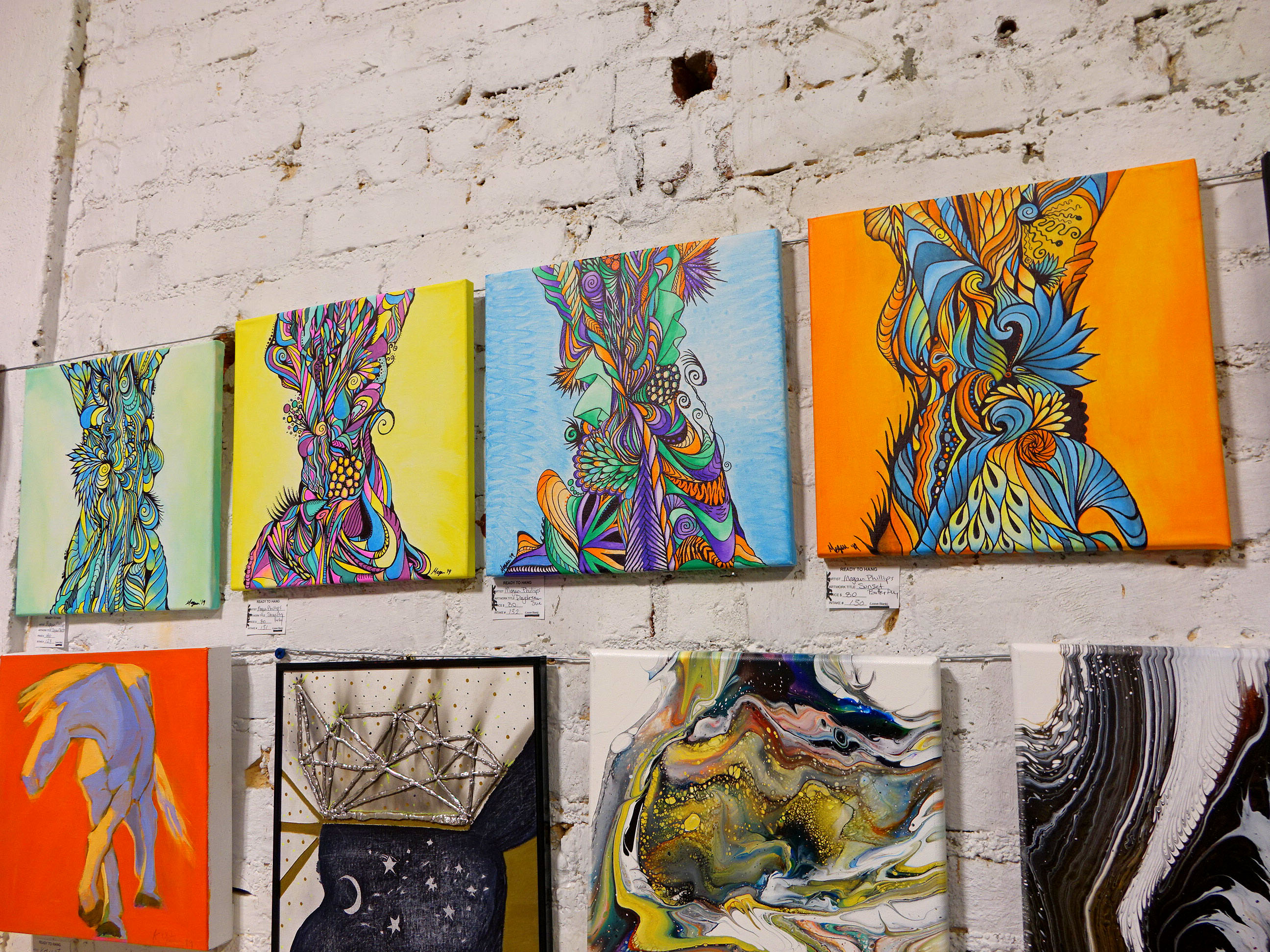 Ready to Hang Pop Up Art Show Edhat