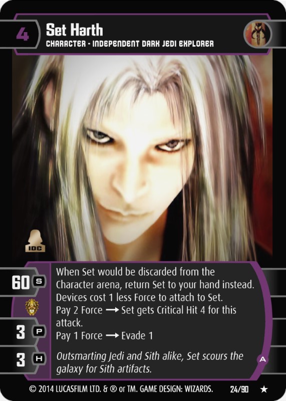 Set Harth (A) Card Star Wars Trading Card Game