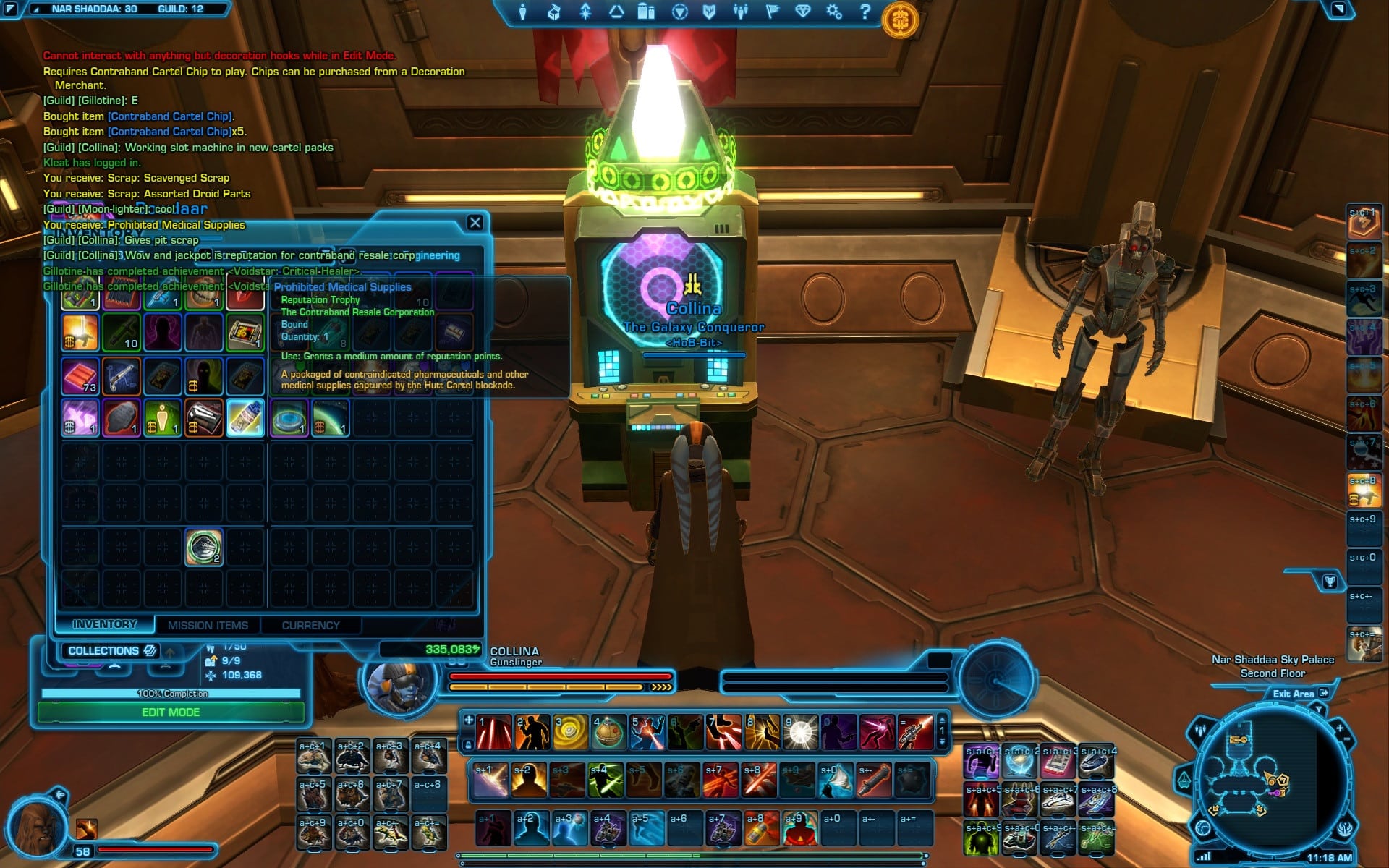 SWTOR The Contraband Slot Machine issues Star Wars Gaming Star Wars