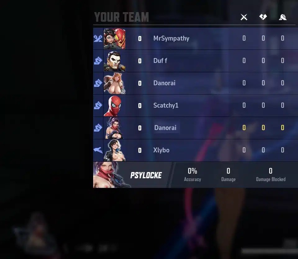 Psylocke NSFW Mod for Marvel Rivals - Bold Design & UI Upgrade