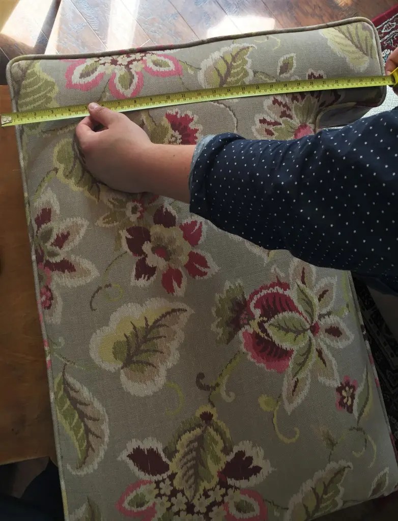 How to measure cushions for foam cut to size SW Upholstery