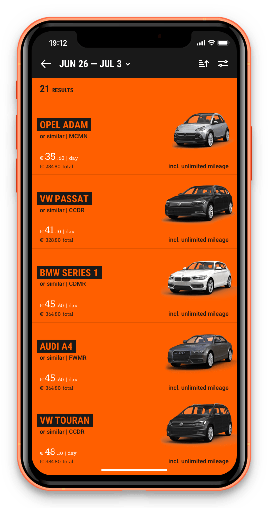 SIXT App Rent. Share. Ride