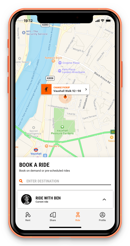 SIXT App Rent. Share. Ride