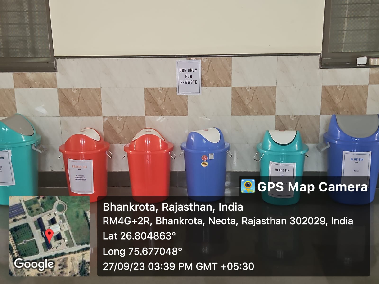 EWaste Management St. Xavier's College Jaipur