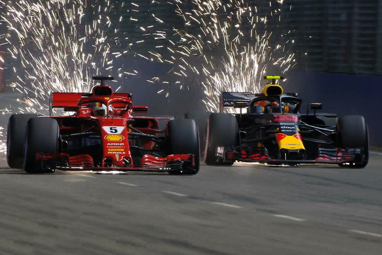 Why Do Formula 1 Cars Spark?