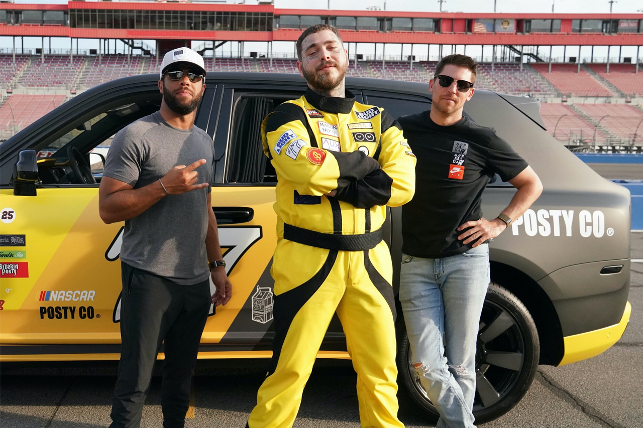 Post Malone's New Music Video 'Motley Crew' Filmed At Auto Club