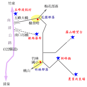 (我的第一篇文章) 越野的初探。梅花部落