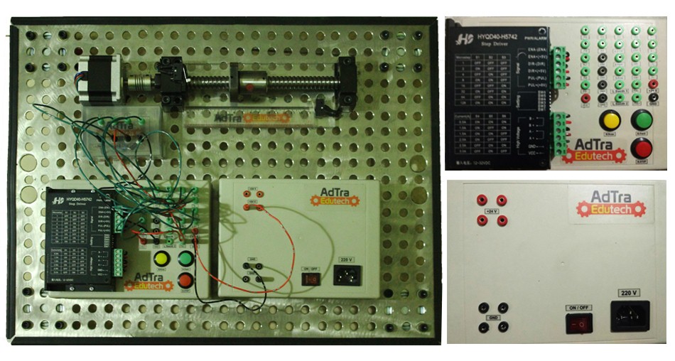 Syarmaine Enterprise ATESTPM 503 STEPPER MOTOR TRAINING KIT