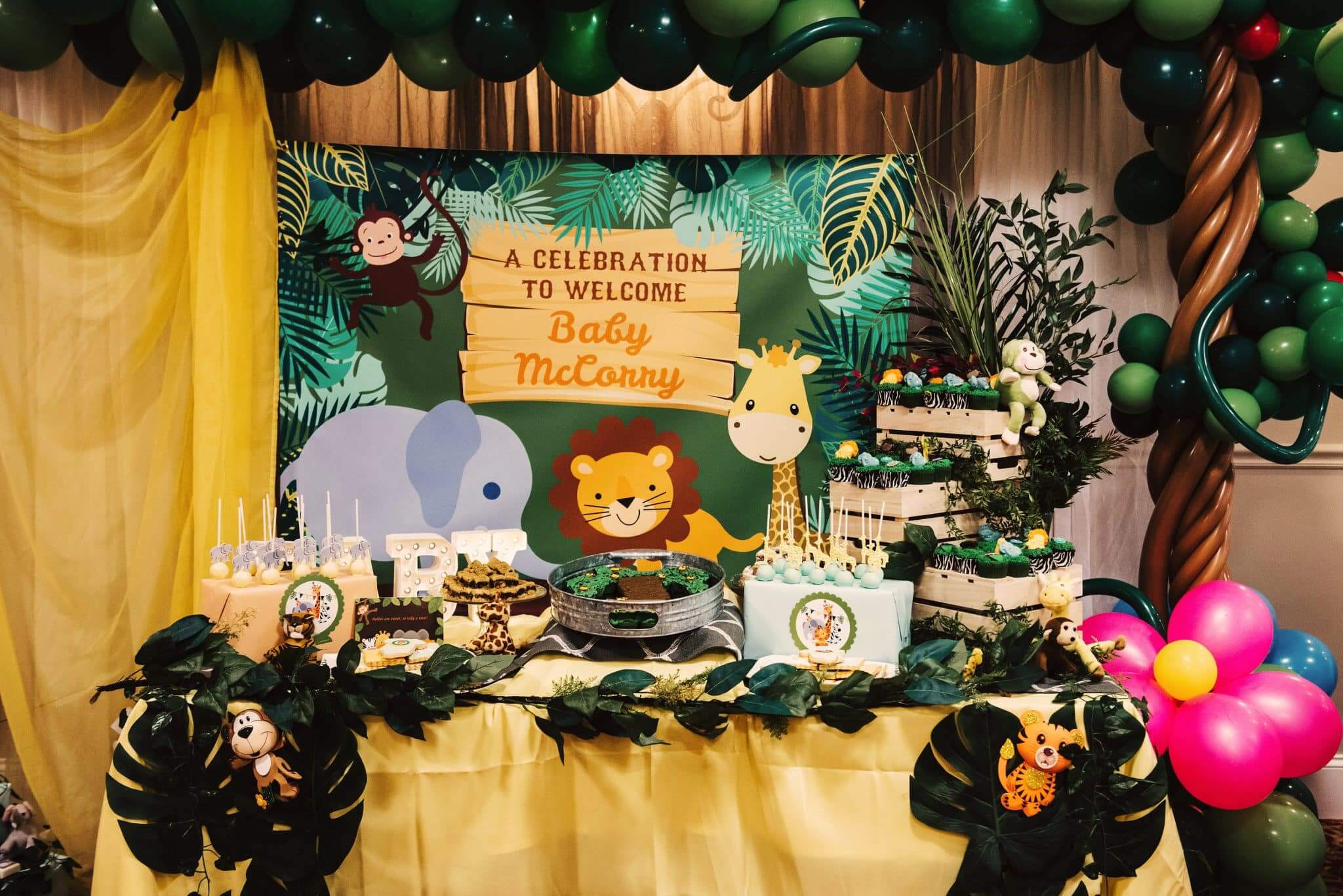 Safari Themed Baby Shower SYB Event Planning