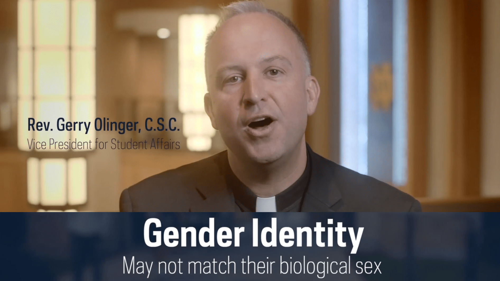 Notre Dame First Year Sex Ed Sycamore Trust