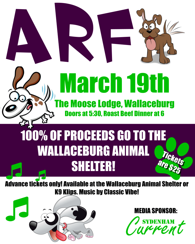 Animal Rescue Fund (ARF) Tickets now available at K9 Klips.