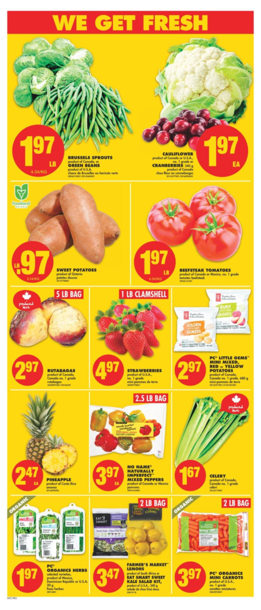 Mark and Sarah’s No Frills in Wallaceburg Flyer Oct 814