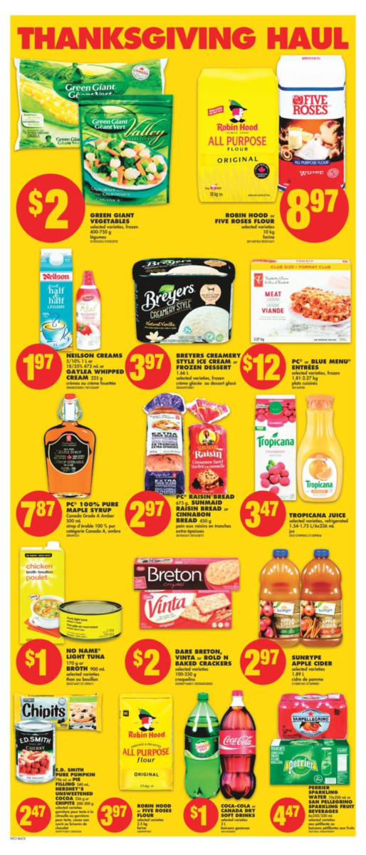 Mark and Sarah’s No Frills in Wallaceburg Flyer Oct 814