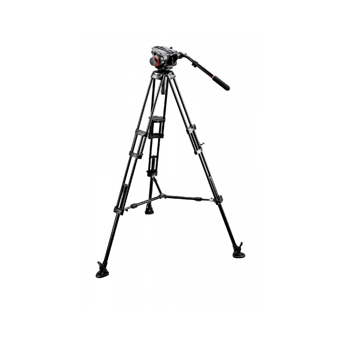 Manfrotto Tripod Kit Video 2 Stage Alu 546B Tripod w 504HD