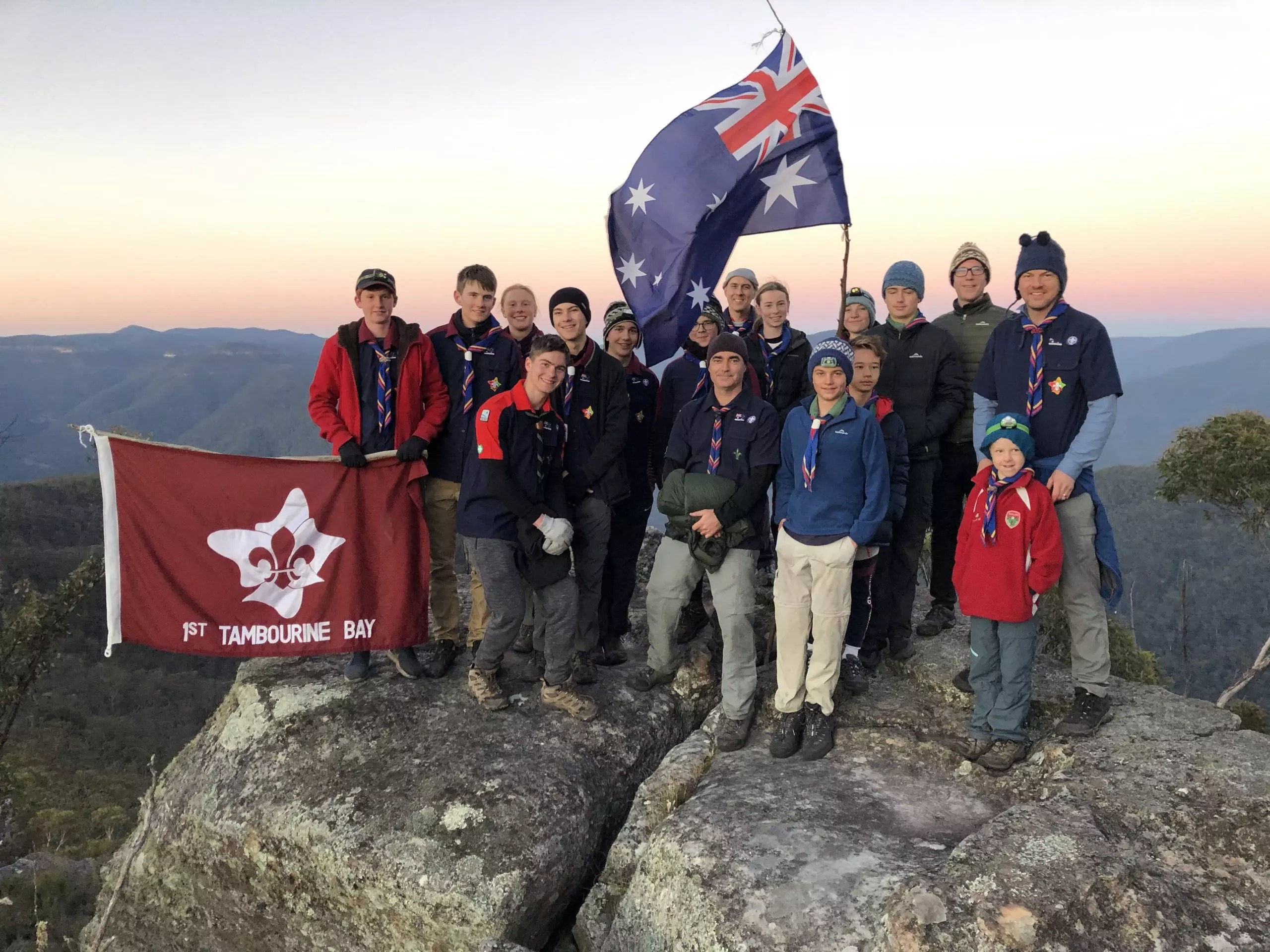 Tambourine Bay Hikes to Splendour Rock in the Blue Mountains for ANZAC