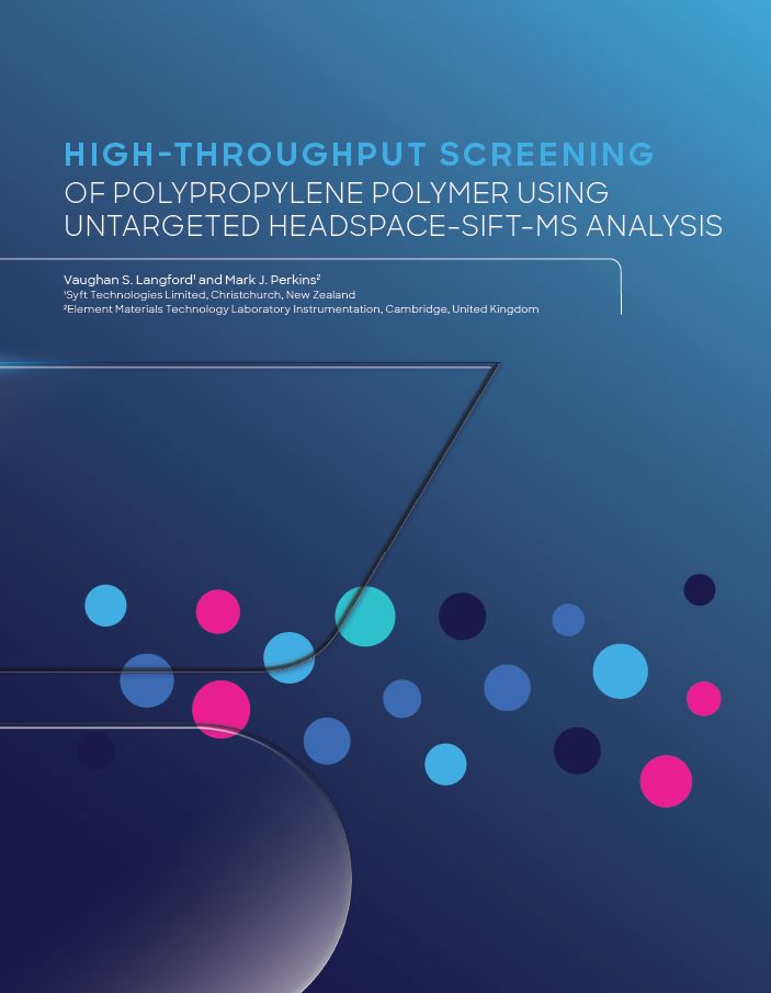 SIFTMS Knowledge Base Syft Technologies