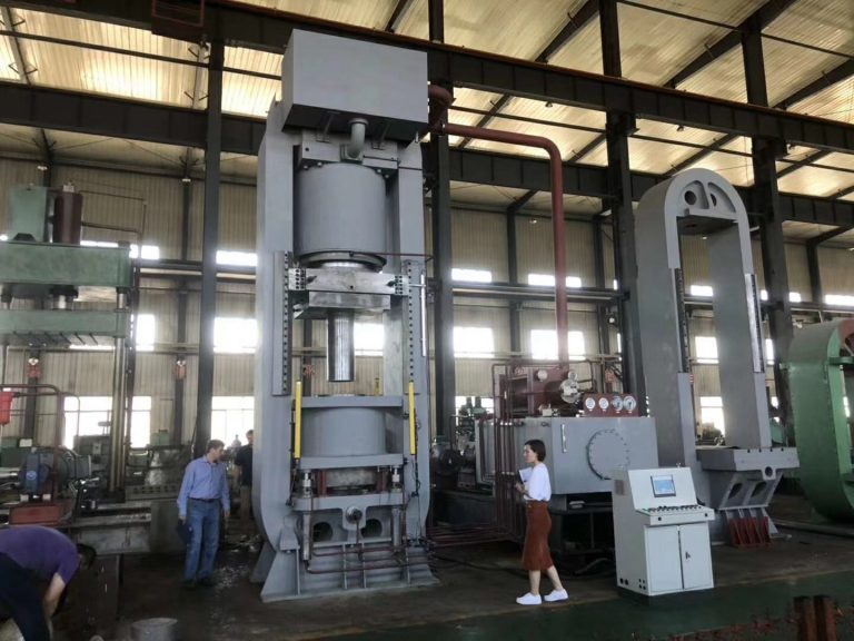 4000 ton titanium sponge compacting hydraulic press