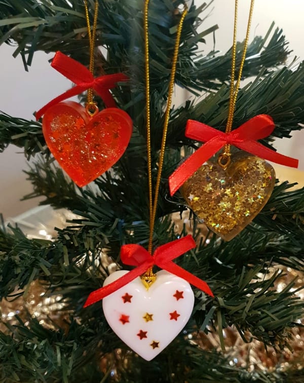 Christmas Resin Ideas Festive Handmade Epoxy Decorations & Gifts