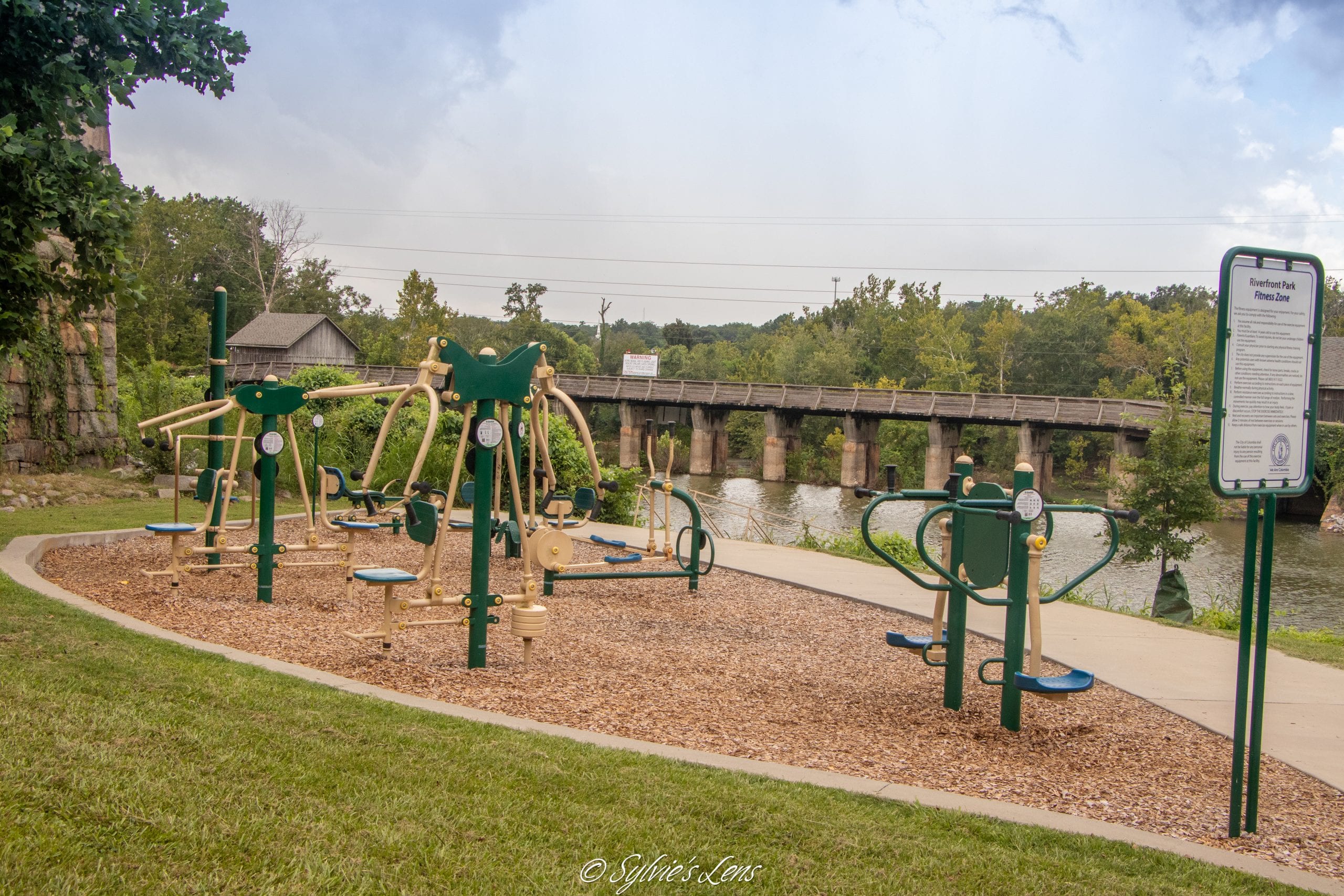 Summer at Columbia Riverfront Park and Historic Canal, SC Sylvie's