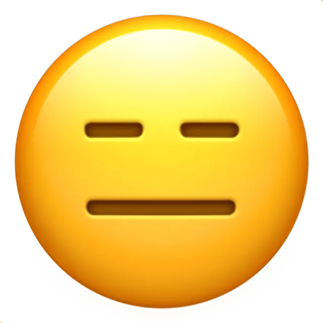 😑 Expressionless Face Emoji 📖 Emoji Meaning Copy & 📋 Paste ( ‿ ) SYMBL