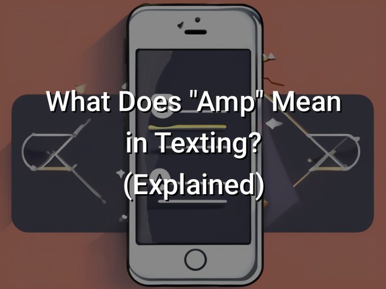 What Does "Amp" Mean in Texting? (Explained) Symbol Genie