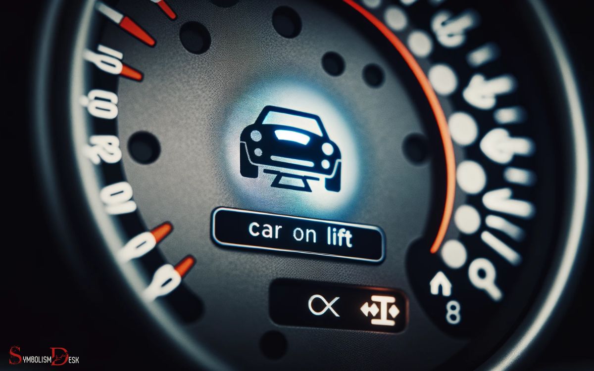 Mini Cooper Car On Lift Symbol: Service Indicator Light!