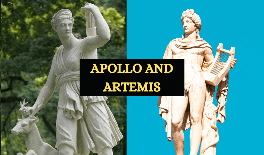 Apollo And Artemis – Greek Mythology - Symbol Sage