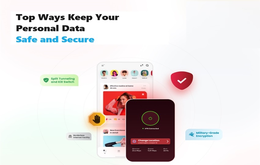 Symlex VPN 10 tips to keep your Personal Data security tips.