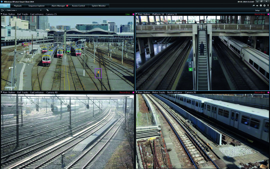 Milestone XProtect Videomanagementsystem