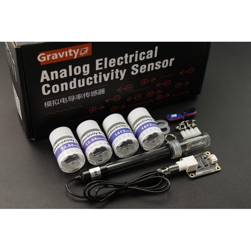 Gravity Analog Electrical Conductivity Sensor / Meter For Arduino