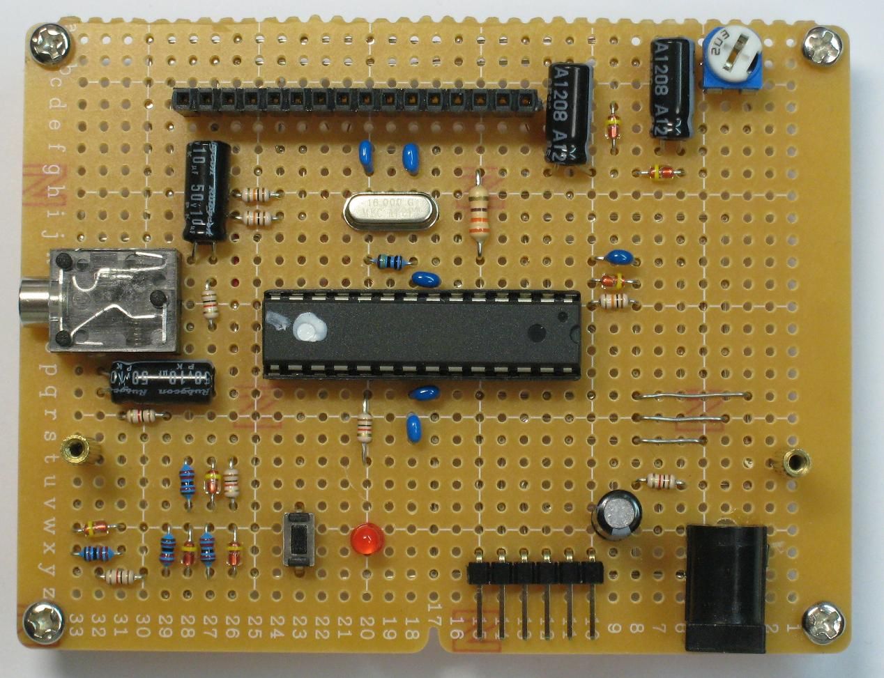 LCDモジュールを使ったレベルメータの製作(2) しなぷすのハード製作記