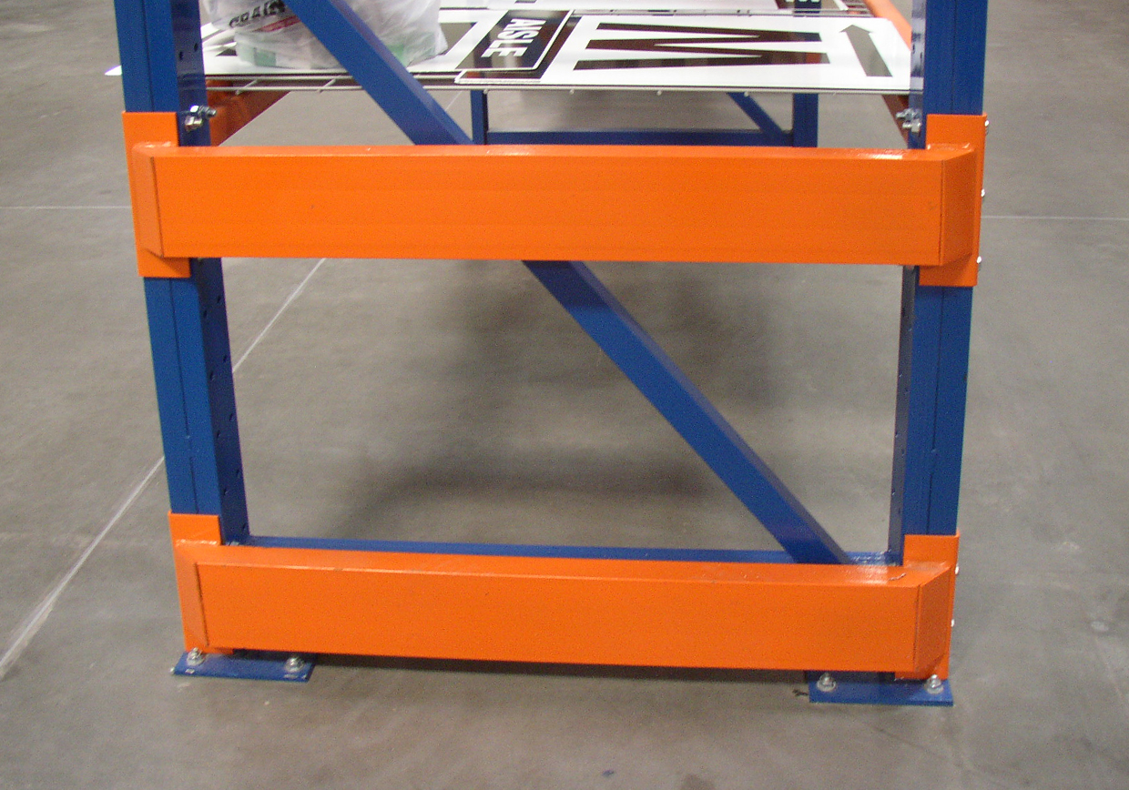 Warehouse Safety Equipment, Post Protectors, Guard Rails, Rack Fencing