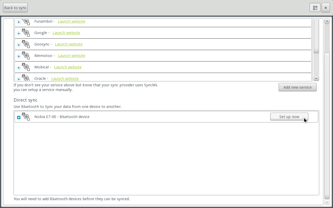 Sync with your phone via Bluetooth — SyncEvolution documentation
