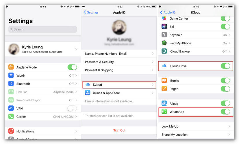 Backup and Restore WhatsApp Messages on iPhone 7 and iPhone 7 Plus