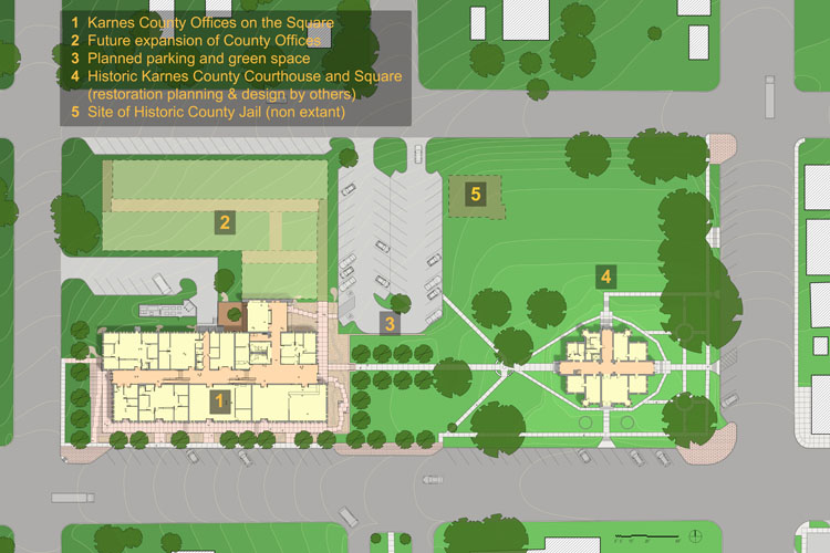 Karnes County Offices on the Square SYNCRO architecture studioSYNCRO