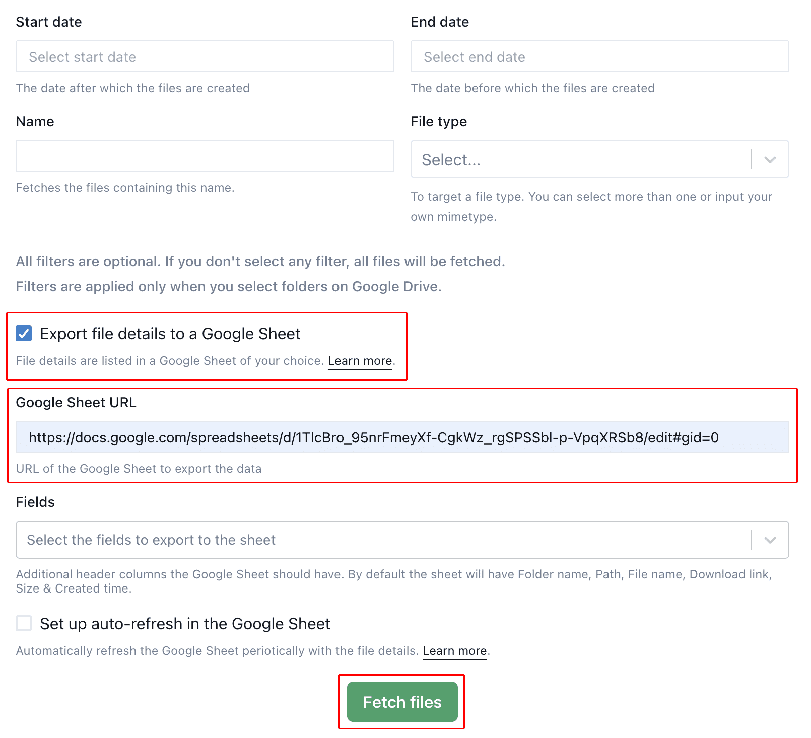 Using from the Google Drive Drive Explorer