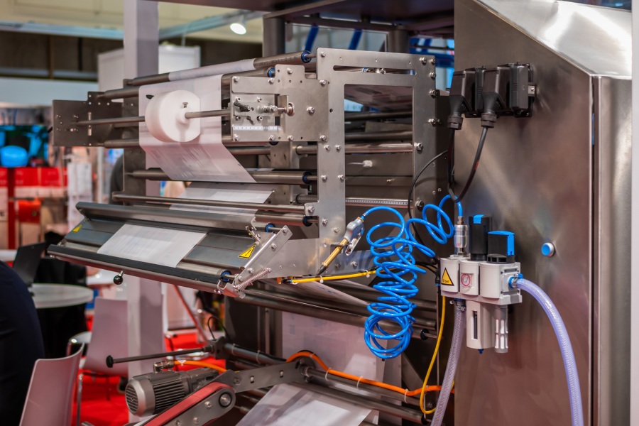 Install Vertical Form Fill Seal Machine