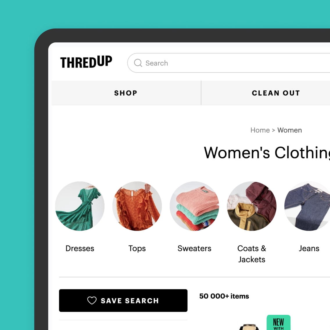 Thredup online thrift store Syndicode Software Development